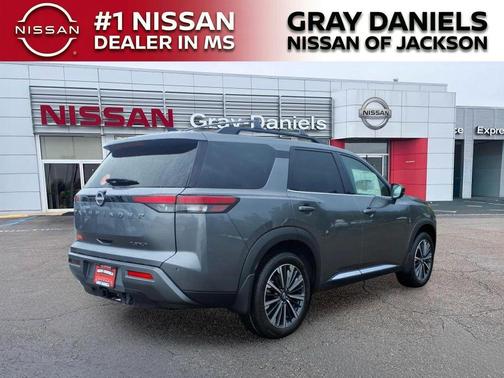 Gun Metallic 2026 Nissan Pathfinder Platinum