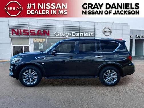 Mineral Black 2019 INFINITI QX80 Luxe
