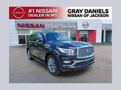 Mineral Black 2019 INFINITI QX80 Luxe