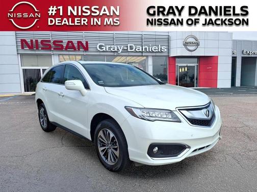 White Diamond Pearl 2018 Acura RDX Advance Package