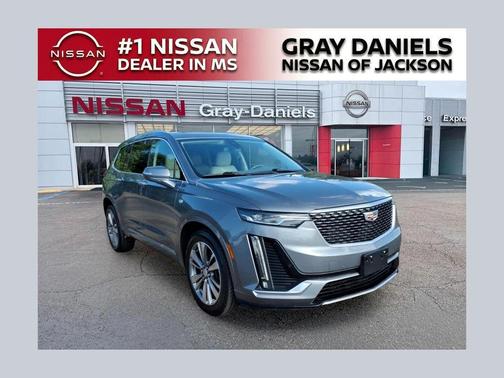 Satin Steel Metallic 2021 Cadillac XT6 Premium Luxury AWD