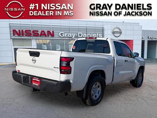 Glacier White 2026 Nissan Frontier S