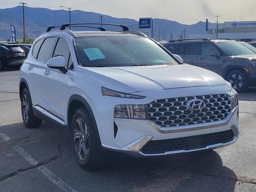 Quartz White 2022 Hyundai SANTA FE SEL