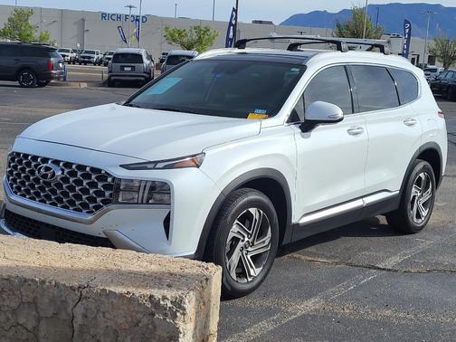 Quartz White 2022 Hyundai SANTA FE SEL