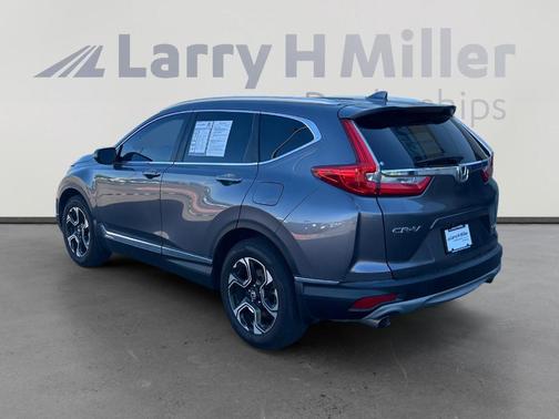 Light Windsor Gray Metallic 2018 Honda CR-V Touring