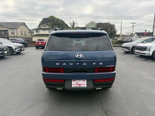 Atlantic Blue 2026 Hyundai SANTA FE HEV SEL