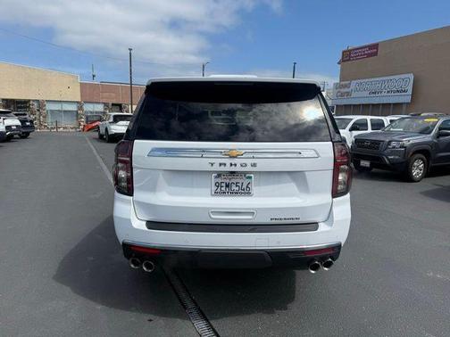 Summit White 2023 Chevrolet Tahoe Premier