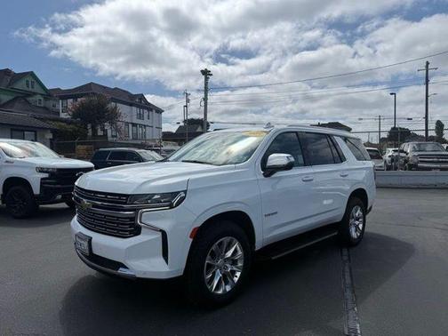 Summit White 2023 Chevrolet Tahoe Premier