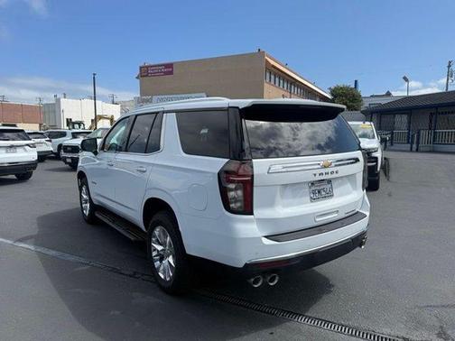 Summit White 2023 Chevrolet Tahoe Premier