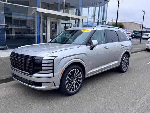 Silver Metallic 2026 Hyundai Palisade Hybrid Calligraphy