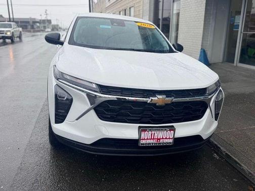 Summit White 2026 Chevrolet Trax LS