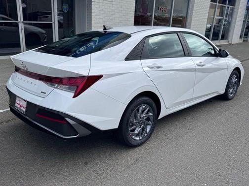 White 2026 Hyundai ELANTRA HEV Blue