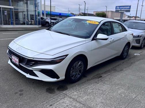 White 2026 Hyundai ELANTRA HEV Blue