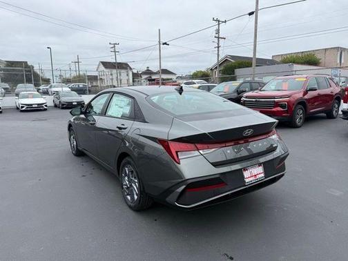 Amazon Gray 2026 Hyundai ELANTRA HEV Blue