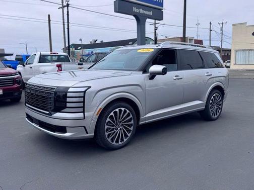 Silver Metallic 2026 Hyundai Palisade Hybrid Calligraphy