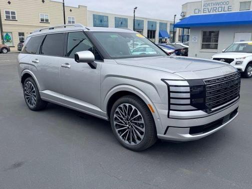 Silver Metallic 2026 Hyundai Palisade Hybrid Calligraphy