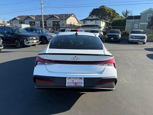 White 2026 Hyundai ELANTRA SEL Sport