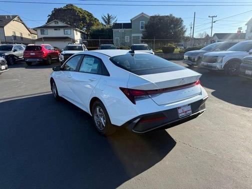 White 2026 Hyundai ELANTRA SE