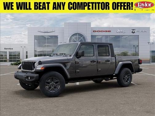 Granite Crystal Clearcoat Metallic 2026 Jeep Gladiator Sport
