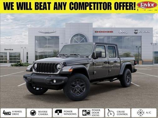 Granite Crystal Clearcoat Metallic 2026 Jeep Gladiator Sport