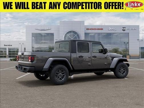Granite Crystal Clearcoat Metallic 2026 Jeep Gladiator Sport