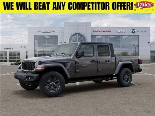 Granite Crystal Clearcoat Metallic 2026 Jeep Gladiator Sport