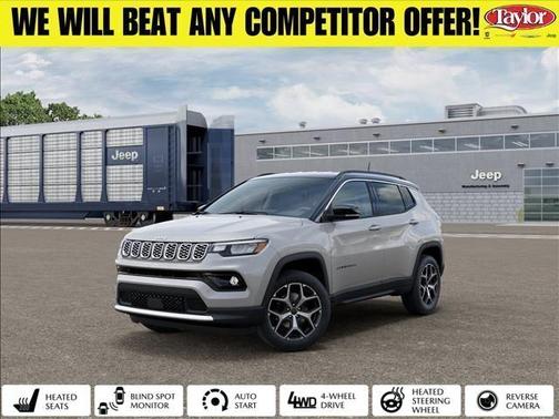 Silver Zynith 2026 Jeep Compass Limited