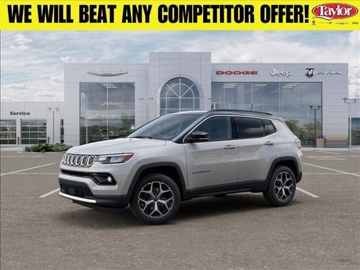 Silver Zynith 2026 Jeep Compass Limited