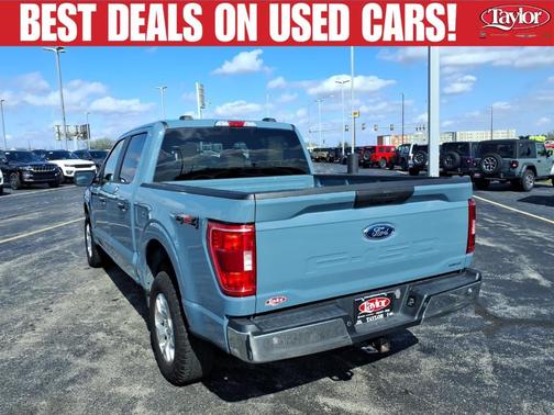 Blue 2023 Ford F-150 XLT