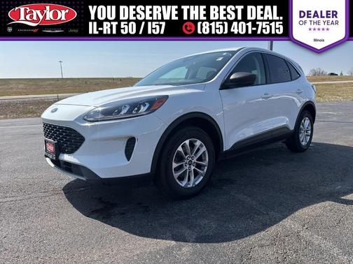 Oxford White 2022 Ford Escape SE