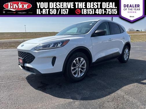 Oxford White 2022 Ford Escape SE