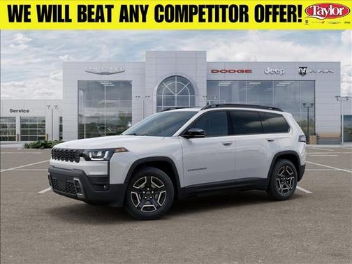 Bright White Clearcoat 2026 Jeep Cherokee LAREDO/LIMITED