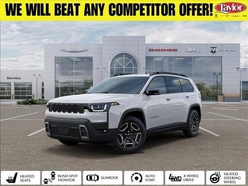 Bright White Clearcoat 2026 Jeep Cherokee LAREDO/LIMITED