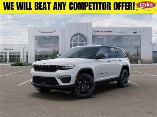 Bright White Clearcoat 2025 Jeep Grand Cherokee Limited