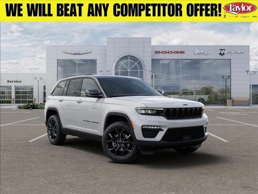 Bright White Clearcoat 2025 Jeep Grand Cherokee Limited