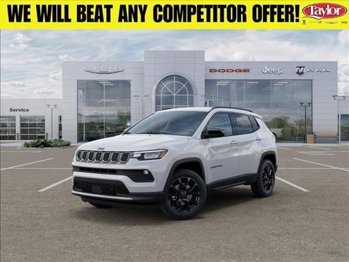 Bright White Clearcoat 2026 Jeep Compass Latitude