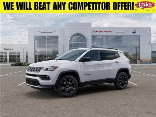 Bright White Clearcoat 2026 Jeep Compass Latitude