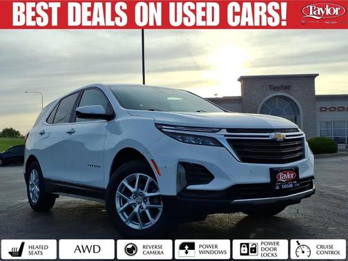 Summit White 2023 Chevrolet Equinox 2LT