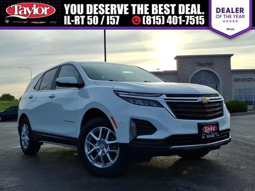 Summit White 2023 Chevrolet Equinox 2LT