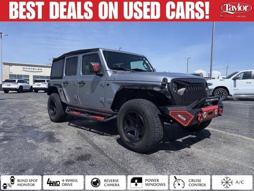 Billet Silver Metallic Clearcoat 2020 Jeep Wrangler Unlimited Sport