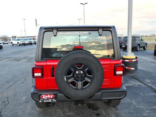 Firecracker Red Clearcoat 2025 Jeep Wrangler Sport