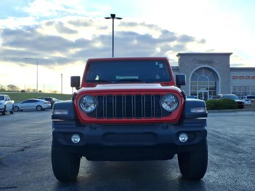 Firecracker Red Clearcoat 2025 Jeep Wrangler Sport