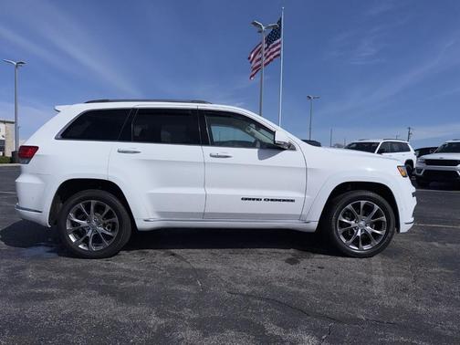 Bright White Clearcoat 2020 Jeep Grand Cherokee Summit