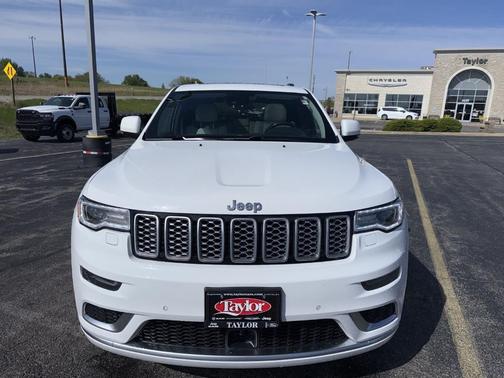 Bright White Clearcoat 2020 Jeep Grand Cherokee Summit