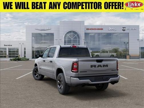 Billet Silver Metallic Clearcoat 2026 RAM 1500 Big Horn/Lone Star