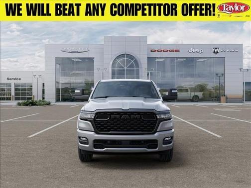 Billet Silver Metallic Clearcoat 2026 RAM 1500 Big Horn/Lone Star