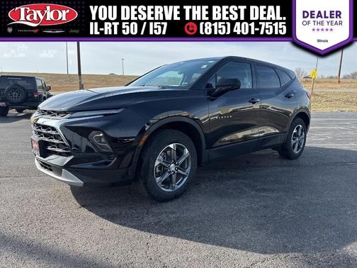 Black 2025 Chevrolet Blazer LT