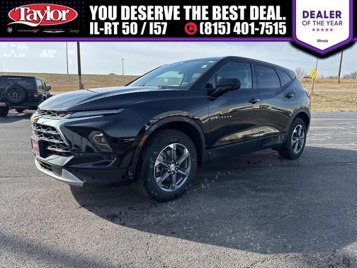 Black 2025 Chevrolet Blazer LT