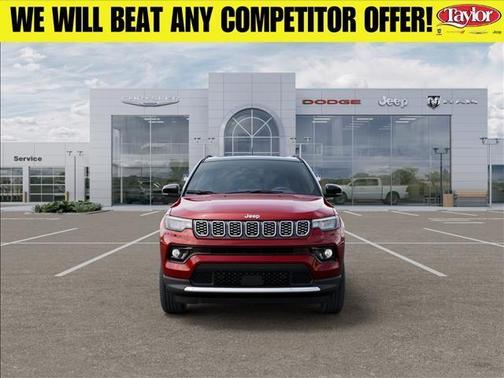 Red 2026 Jeep Compass Limited