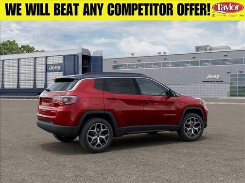 Red 2026 Jeep Compass Limited